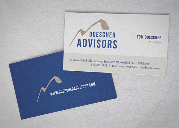 Doescher Advisors Business Card